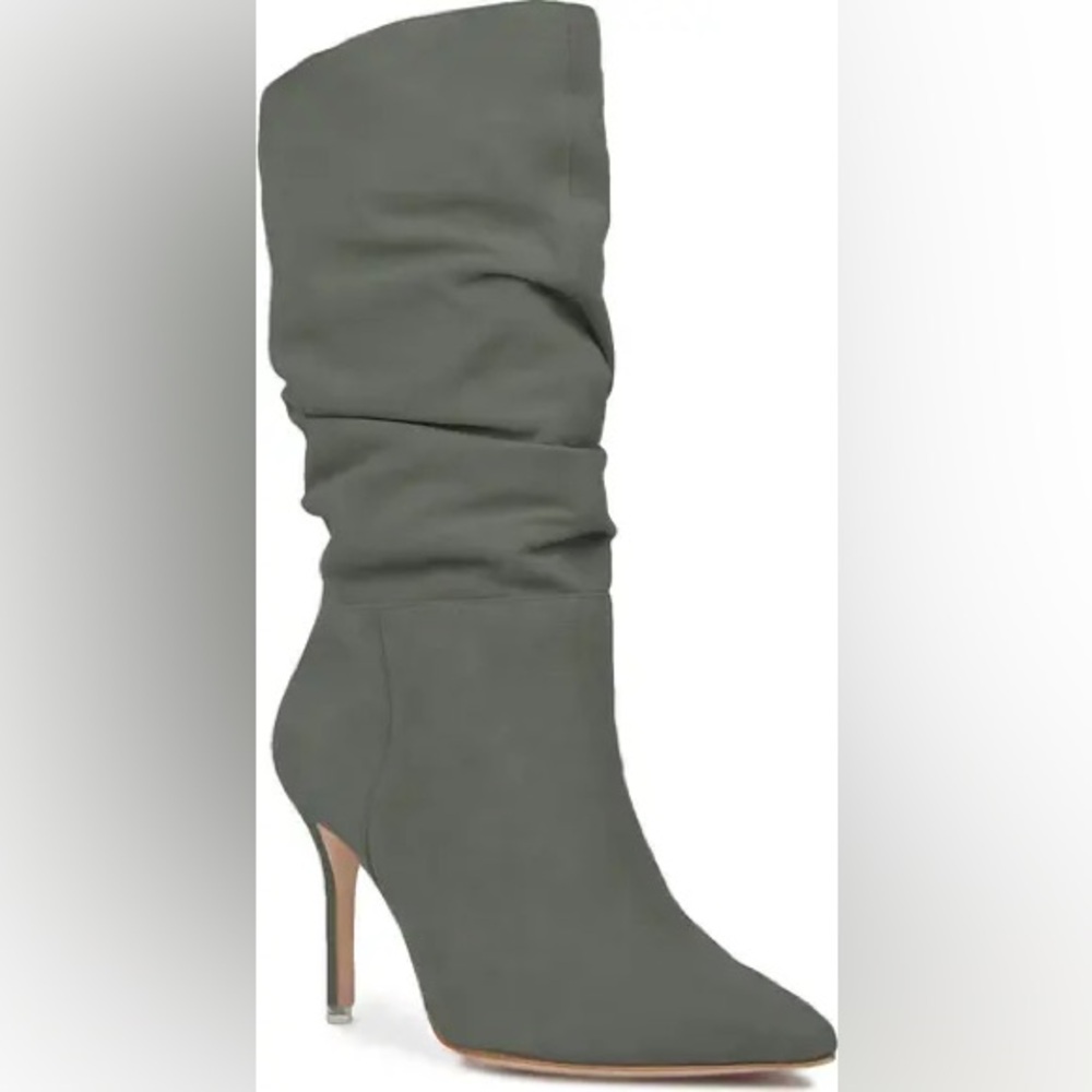 Black Suede Studio Women’s Slouch Bootie
